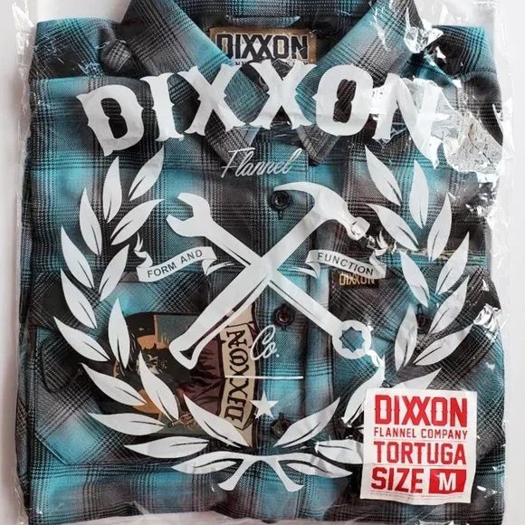 DIXXON Flannel TORTUGA Women's Flannel Shirt M - Picture 10 of 12
